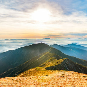 Mountain landscape with Rec.709 colour mapping.